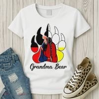 Grandma Bear Native American Women's T-Shirt thumb 3