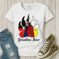 Grandma Bear Native American Women's T-Shirt thumb 3