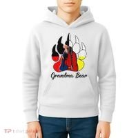Grandma Bear Native American Kids Hoodie thumb 4