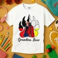 Grandma Bear Native American Kids T-Shirt thumb 3