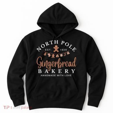 Gingerbread Bakery North Pole Hoodie
