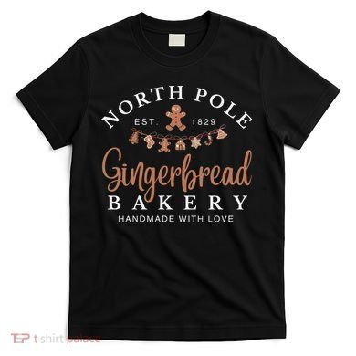 Gingerbread Bakery North Pole T-Shirt