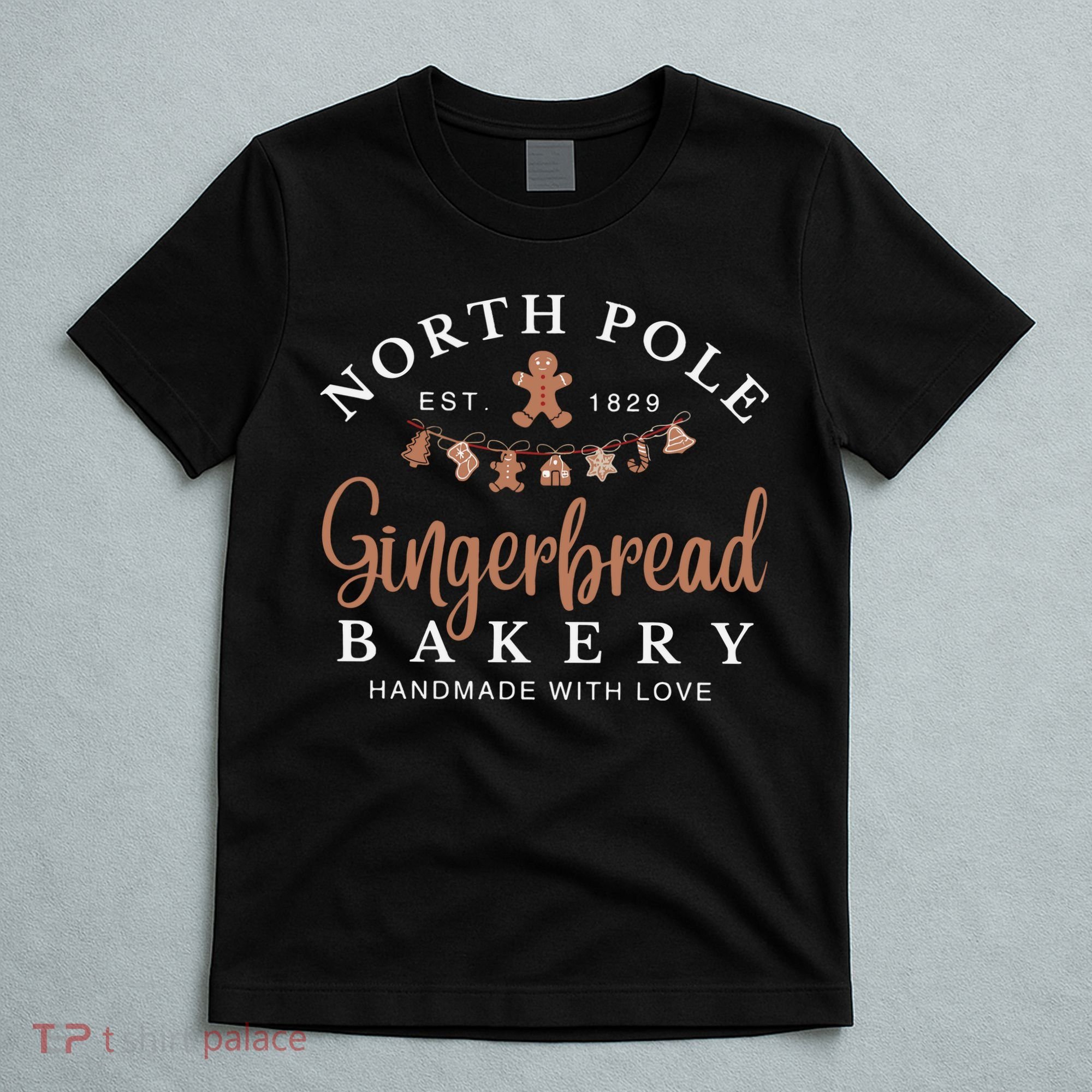 Gingerbread Bakery North Pole T-Shirt