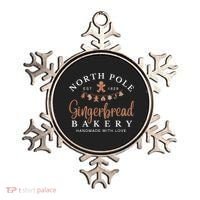 Gingerbread Bakery North Pole Ornament thumb 0