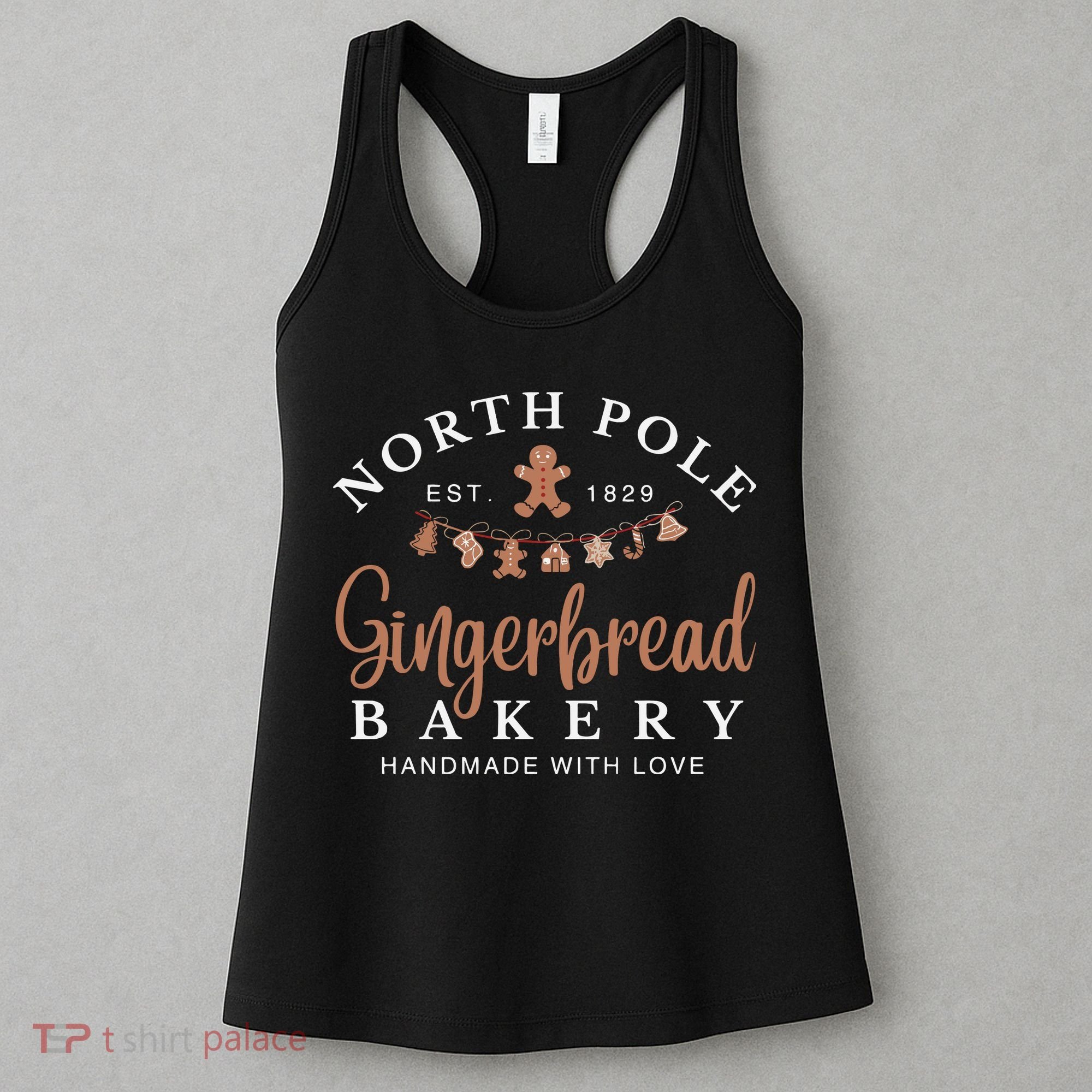Gingerbread Bakery North Pole Women's Tank Top