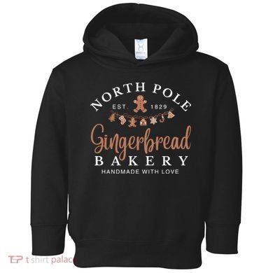 Gingerbread Bakery North Pole Toddler Hoodie