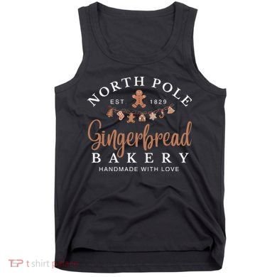 Gingerbread Bakery North Pole Tank Top