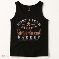 Gingerbread Bakery North Pole Tank Top thumb 2