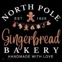 Gingerbread Bakery North Pole Women's T-Shirt thumb 6