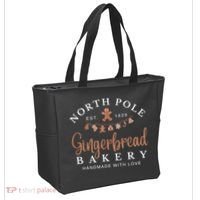 Gingerbread Bakery North Pole Tote Bag thumb 2