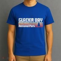 Glacier Bay National Park Retro Style Vintage 70s 80s 90s Gift T-Shirt thumb 3