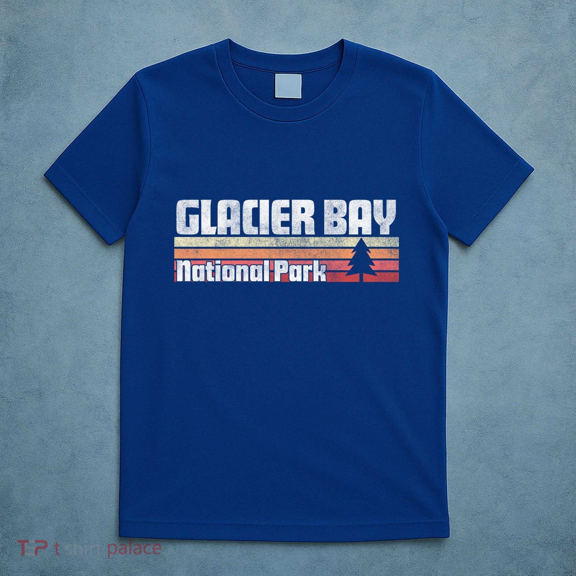 Glacier Bay National Park Retro Style Vintage 70s 80s 90s Gift T-Shirt