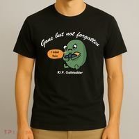 Gone But Not Forgotten RIP Gallbladder T-Shirt thumb 3