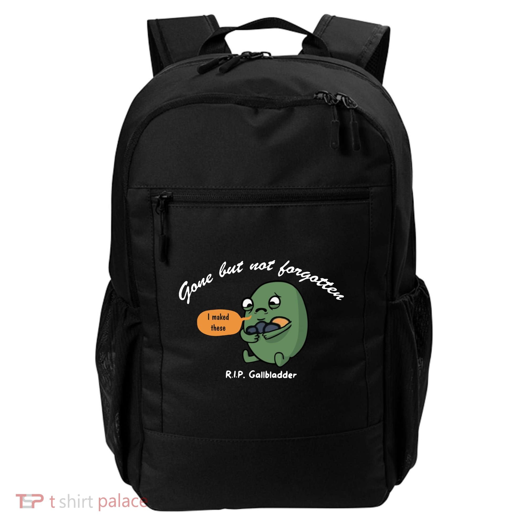 Gone But Not Forgotten RIP Gallbladder Backpack