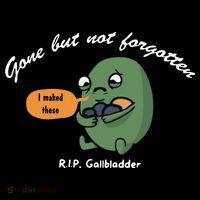 Gone But Not Forgotten RIP Gallbladder Women's Hoodie thumb 2
