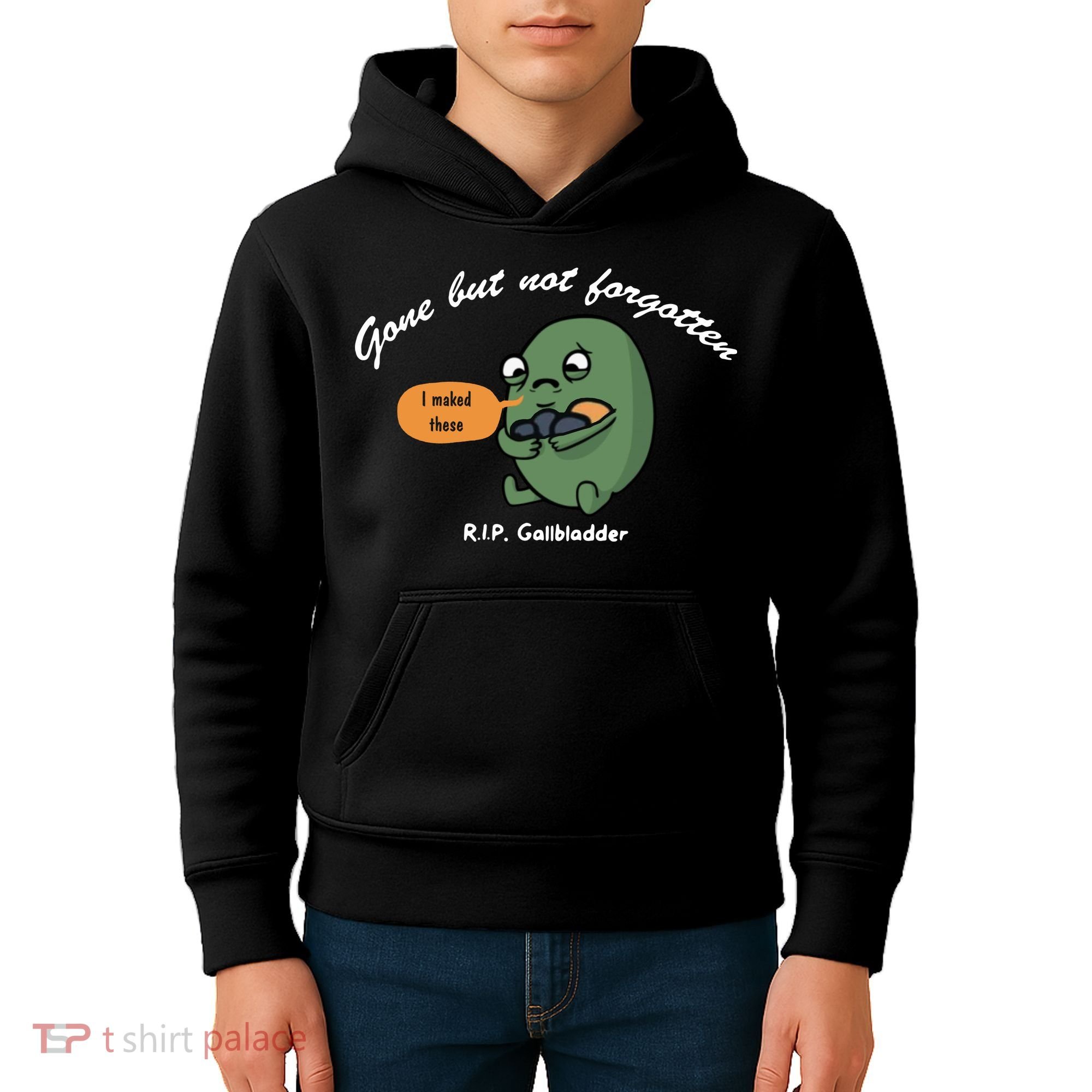 Gone But Not Forgotten RIP Gallbladder Kids Hoodie
