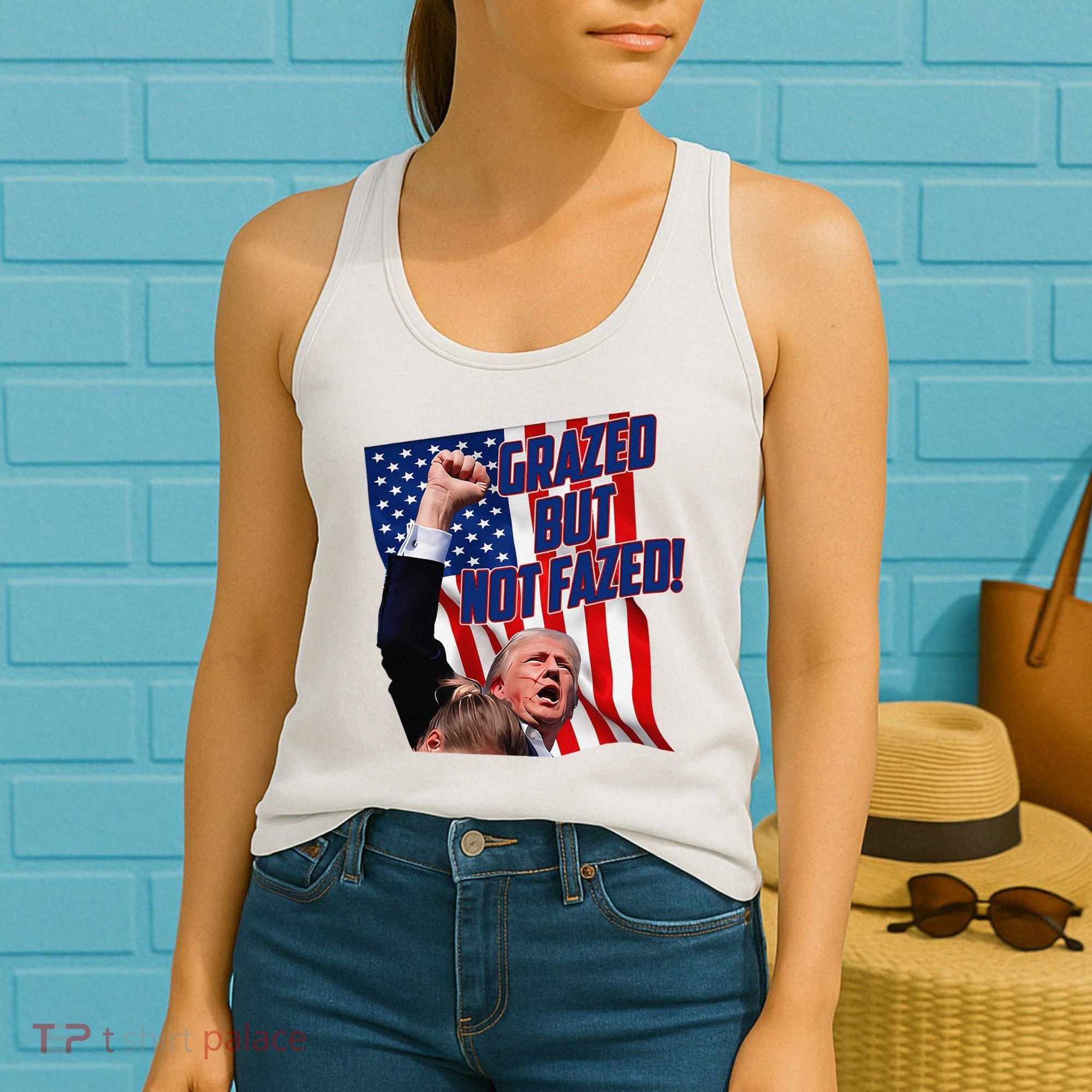 Grazed But Not Fazed! Women's Tank Top