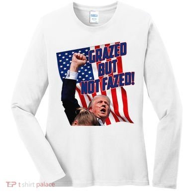 Grazed But Not Fazed! Women's Long Sleeve Shirt