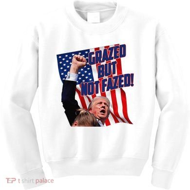 Grazed But Not Fazed! Kids Sweatshirt