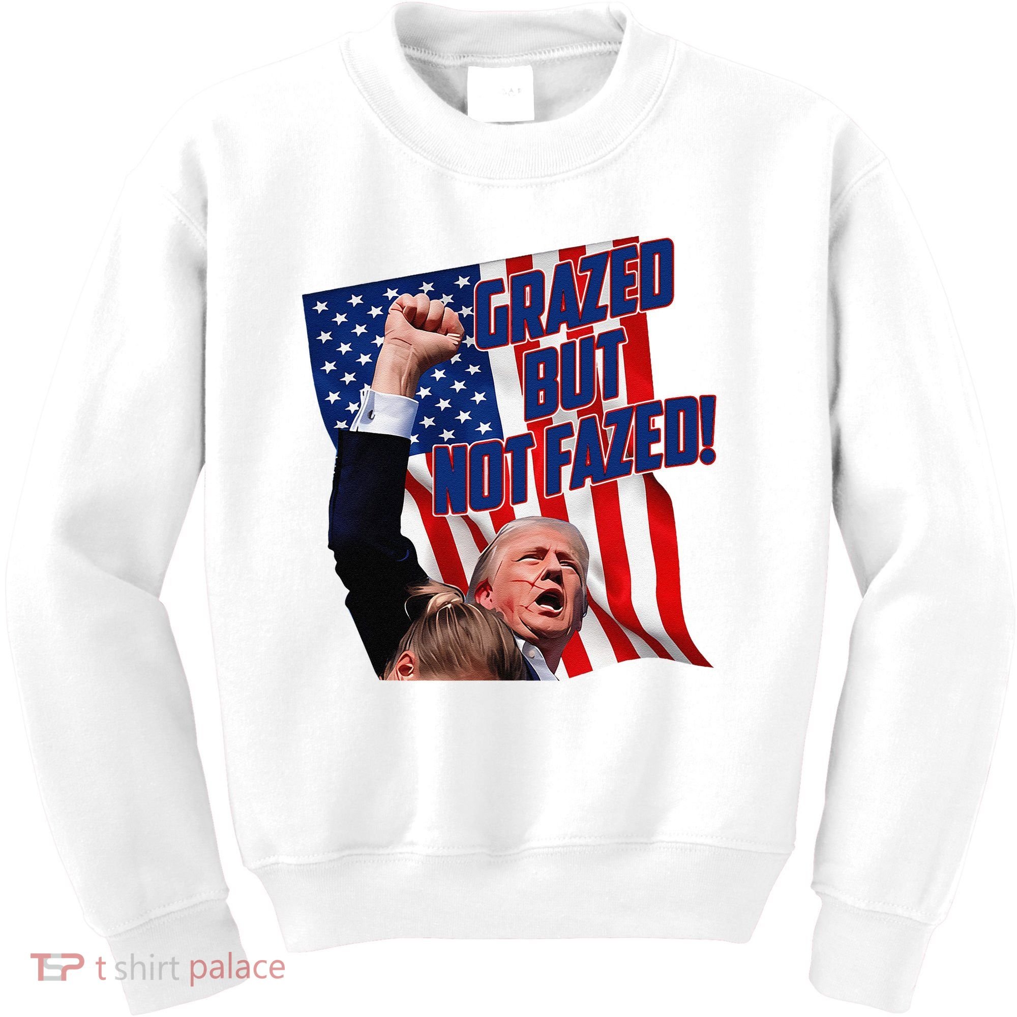 Grazed But Not Fazed! Kids Sweatshirt