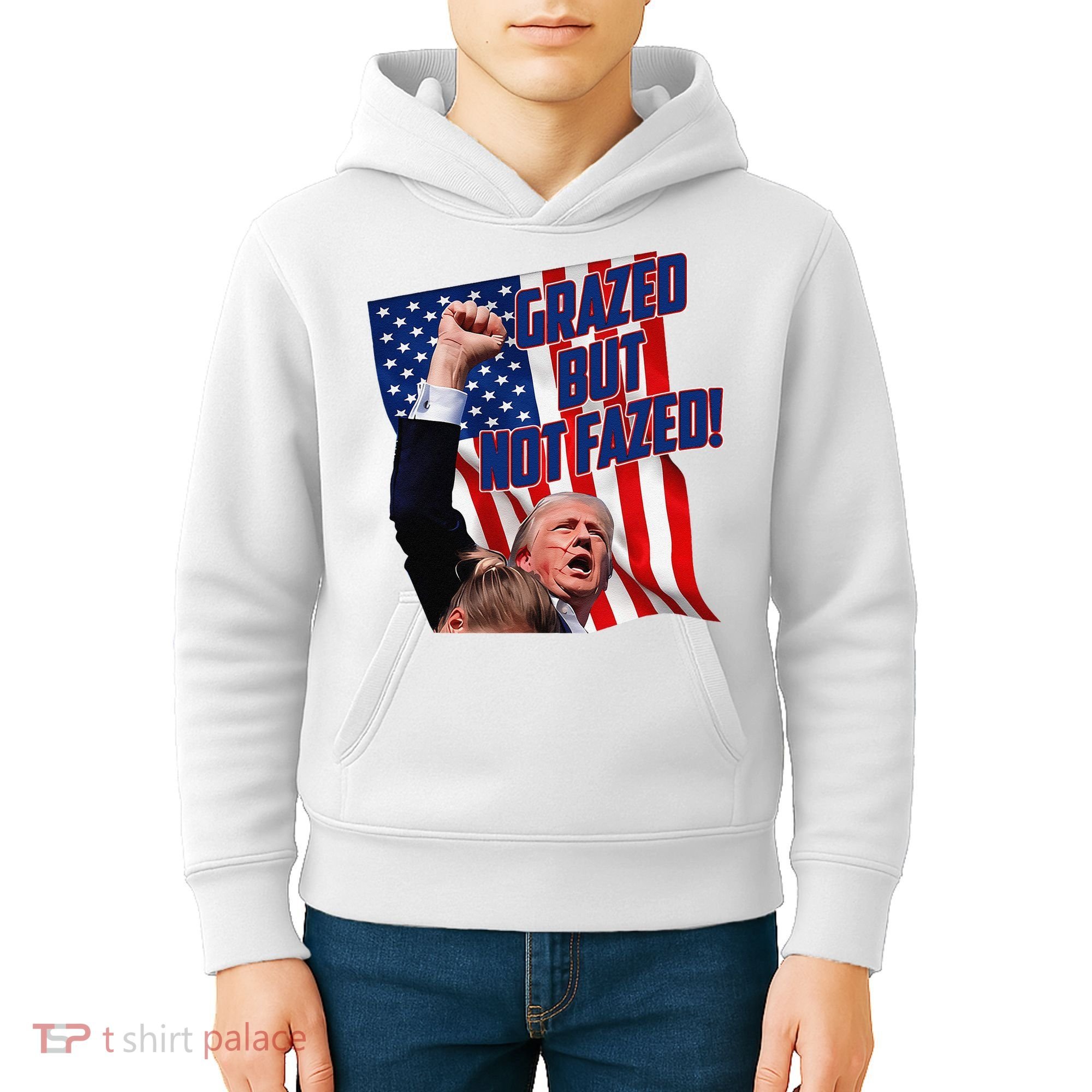 Grazed But Not Fazed! Kids Hoodie
