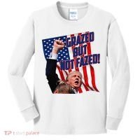 Grazed But Not Fazed! Kids Long Sleeve Shirt thumb 0