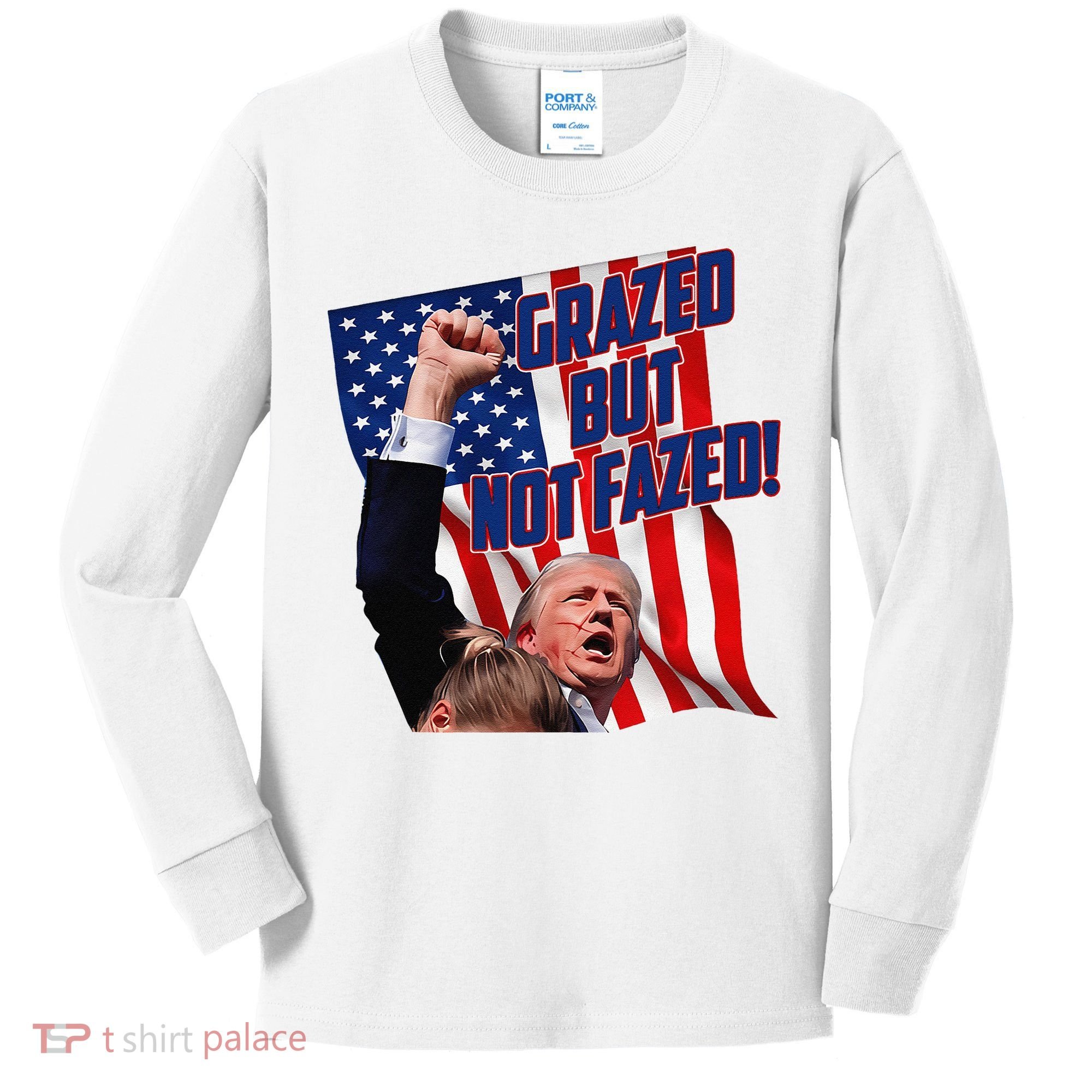 Grazed But Not Fazed! Kids Long Sleeve Shirt