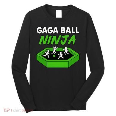 Gaga Ball Ninja Dodgebal Long Sleeve Shirt