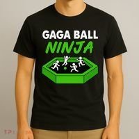 Gaga Ball Ninja Dodgebal T-Shirt thumb 3