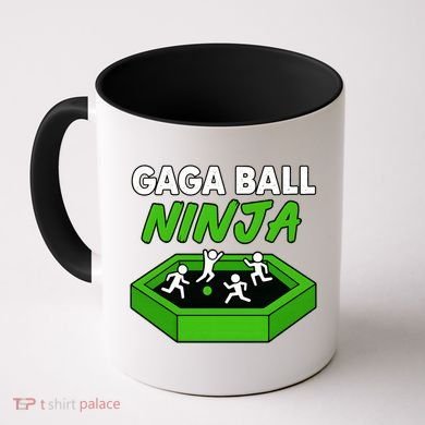 Gaga Ball Ninja Dodgebal Coffee Mug