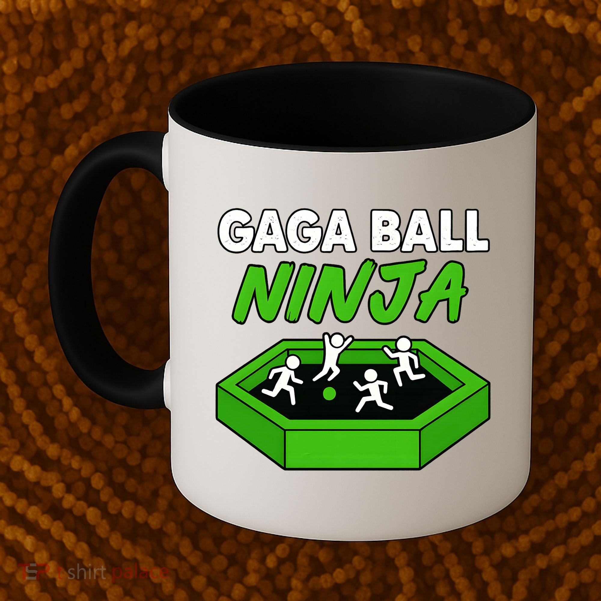 Gaga Ball Ninja Dodgebal Coffee Mug