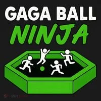 Gaga Ball Ninja Dodgebal Women's Hoodie thumb 2