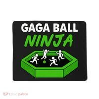 Gaga Ball Ninja Dodgebal Mousepad thumb 0