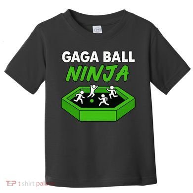 Gaga Ball Ninja Dodgebal Toddler T-Shirt