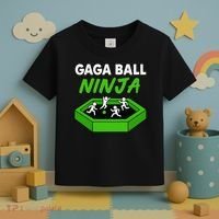 Gaga Ball Ninja Dodgebal Toddler T-Shirt thumb 3