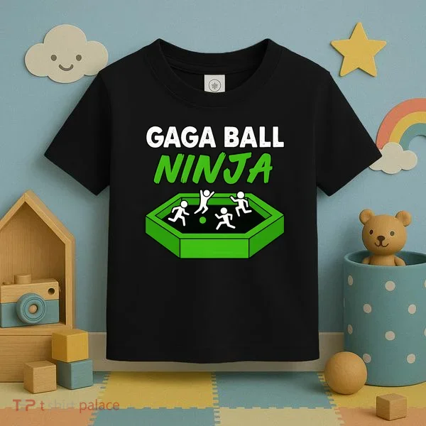 Gaga Ball Ninja Dodgebal Toddler T-Shirt