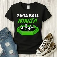 Gaga Ball Ninja Dodgebal Women's T-Shirt thumb 3
