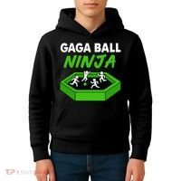 Gaga Ball Ninja Dodgebal Kids Hoodie thumb 4