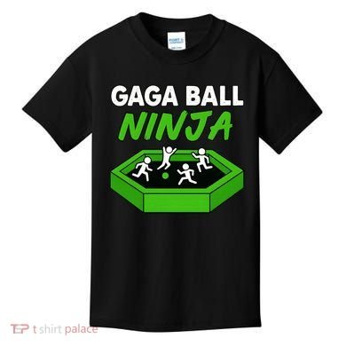 Gaga Ball Ninja Dodgebal Kids T-Shirt