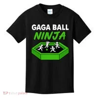 Gaga Ball Ninja Dodgebal Kids T-Shirt thumb 0