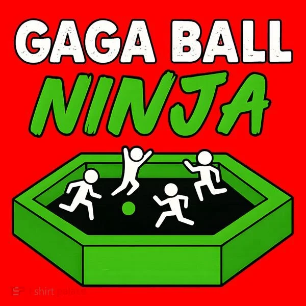 Gaga Ball Ninja Dodgebal Santa Hat