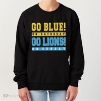 Go Blue On Saturday Go Lion On Sunday Women's Sweatshirt thumb 0
