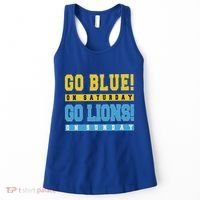 Go Blue On Saturday Go Lion On Sunday Women's Tank Top thumb 0