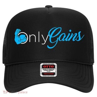 Gym Bodybuilder Only Gainz Only Gains Hat