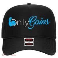 Gym Bodybuilder Only Gainz Only Gains Hat thumb 0