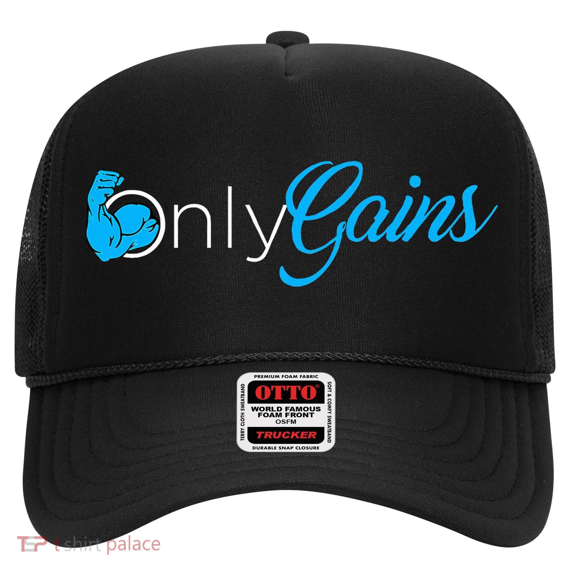 Gym Bodybuilder Only Gainz Only Gains Hat