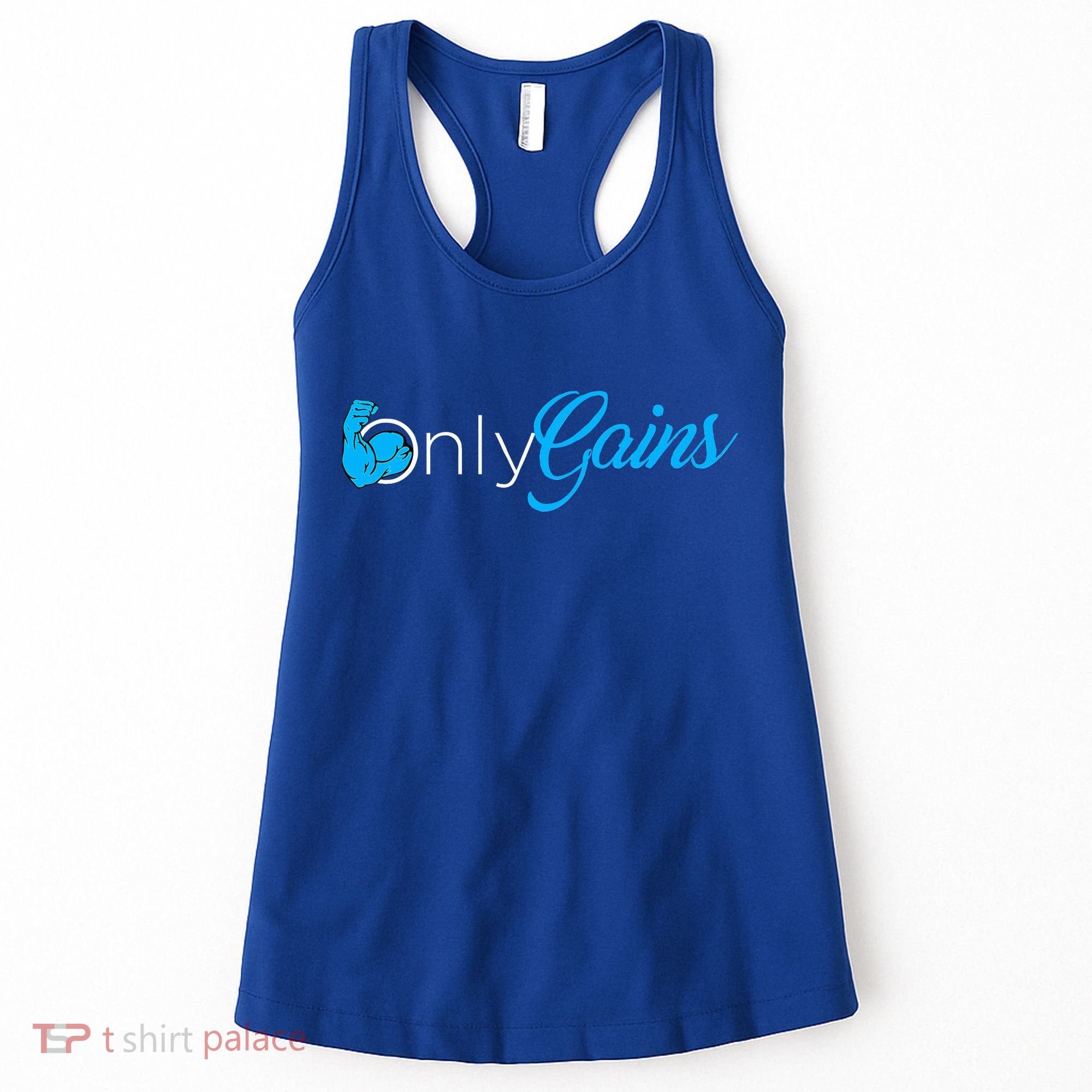 Gym Bodybuilder Only Gainz Only Gains Women's Tank Top