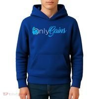 Gym Bodybuilder Only Gainz Only Gains Kids Hoodie thumb 4