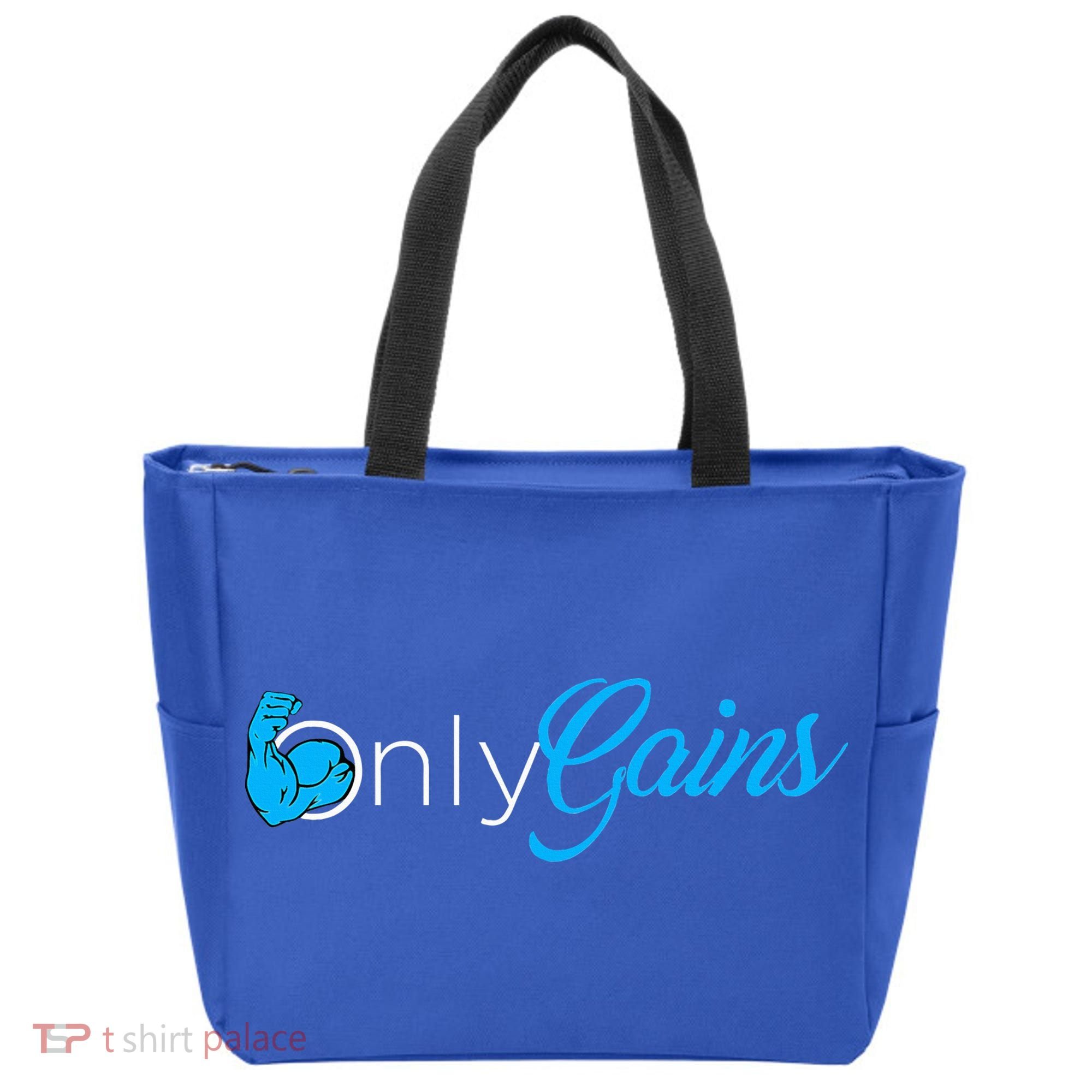 Gym Bodybuilder Only Gainz Only Gains Tote Bag