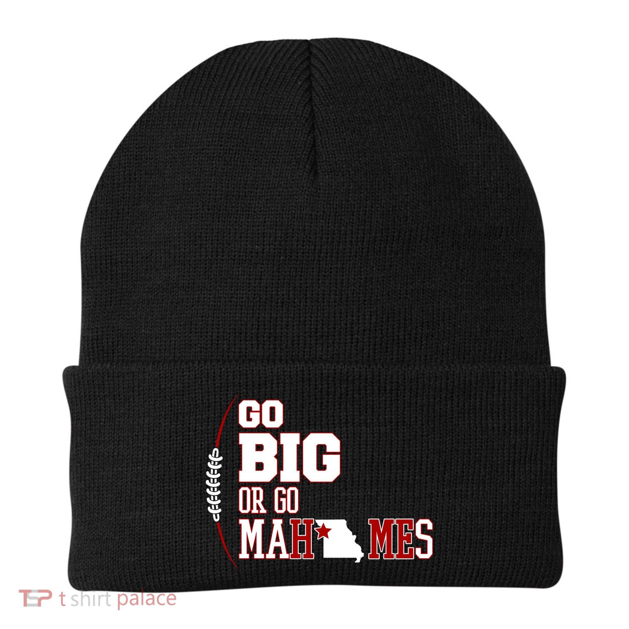 Go Big Or Go Mahomes Football Lover Beanie